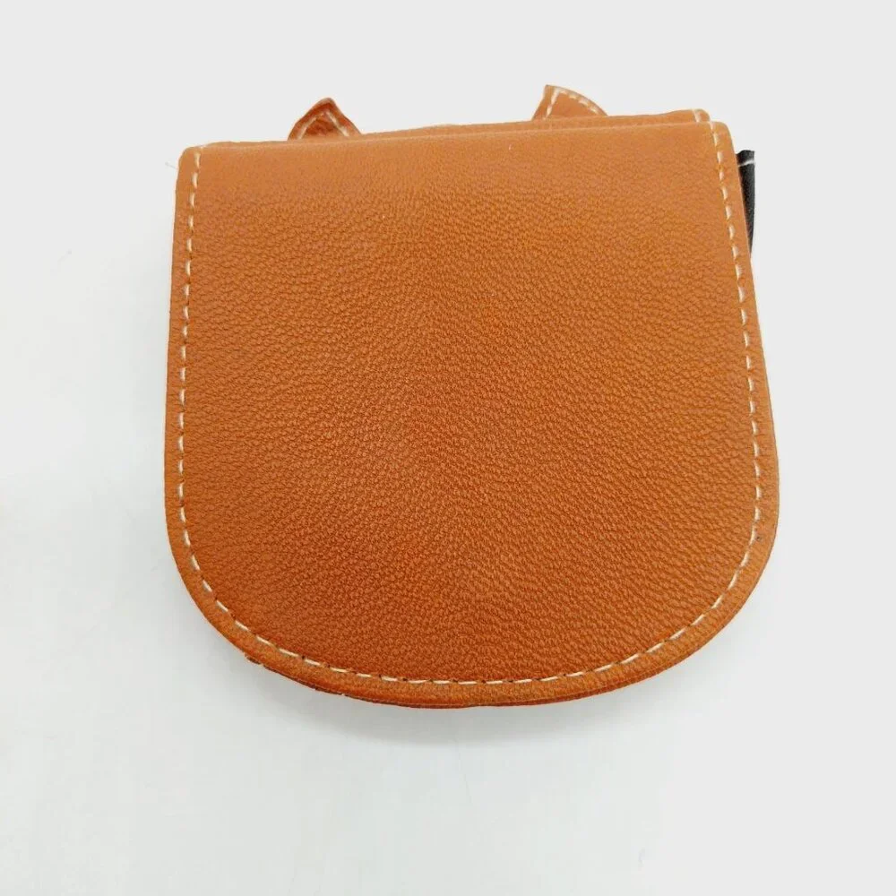 Claire's Pocket Wallet Horse Small Mini Brown Horse Shoe - Picture 3 of 10